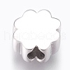 304 Stainless Steel European Beads STAS-O097-36P-2