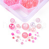 DIY 24 Style Acrylic & Resin Beads Jewelry Making Finding Kit DIY-NB0012-01H-3