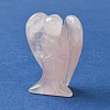 Angel Natural Rose Quartz Home Display Decorations DJEW-YW0001-05B-3