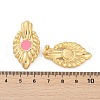 304 Stainless Steel Enamel Stud Earrings for Women EJEW-U046-05G-5