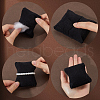 Beebeecraft 8Pcs Lint Bracelet/Watch Pillow Jewelry Displays BDIS-BBC0001-02B-3