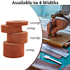 2M PVC Imitation Leather Ribbons SRIB-WH0011-126A-04-5