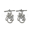 Tibetan Style Alloy Toggle Clasps K095R052-3