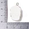 Opaque Resin Pendants RESI-S403-03H-3