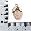 Natural Sunstone Pendants G-U019-03A-08-3