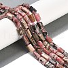 Natural Rhodonite Beads Strands G-M403-B32-02-2