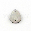 Teardrop Black Lip Shell Links connectors SHEL-R009-41-3