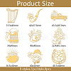 Nickel Decoration Stickers DIY-WH0450-109-2