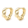 Brass Curly Hoop Earrings for Women EJEW-F347-01G-01-1