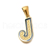 304 Stainless Steel Pendants STAS-K297-01G-J-1