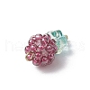 Glass Seed Beaded Pendants PALLOY-MZ00593-05-4