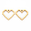 201 Stainless Steel Pendants STAS-N088-29G-NR-1
