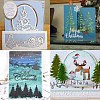 CRASPIRE Christmas Tree Frame Carbon Steel Cutting Dies Stencils DIY-CP0001-06-6