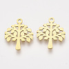 201 Stainless Steel Pendants STAS-S110-063G-1