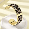 304 Stainless Steel Open Cuff Bangles for Women BJEW-K237-14G-1