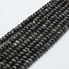 Natural Labradorite Beads Strands X-G-G665-06-6x4mm-1