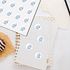 8 Sheets Plastic Waterproof Self-Adhesive Picture Stickers DIY-WH0428-016-4
