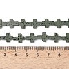 Synthetic Lava Rock Beads Strands G-B087-01A-08-4