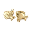 Brass Micro Pave Cubic Zirconia Pendants KK-S525-02G-2