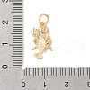 304 Stainless Steel Rhinestone Pendants STAS-V013-02E-G-3