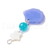 Resin Paillette Pendants PALLOY-JF03849-5