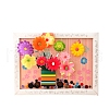 Creative DIY Flower Pattern Resin Button Art PW-WGE36EA-01-1