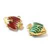 304 Stainless Steel Enamel Pendants STAS-D369-19G-2