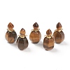 Faceted Natural Tiger Eye Pendants G-H252-B01-1