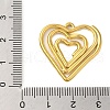 Ion Plating(IP) 304 Stainless Steel Pendants STAS-C104-28C-G-3