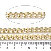 Oxidation Aluminum Diamond Cut Faceted Curb Chains CHA-H001-16KCG-3