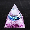 Luminous Constellation Orgonite Pyramid Resin Energy Generators PW-WGB3061-06-1