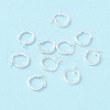 925 Sterling Silver Hoop Earrings STER-P047-13A-S-1