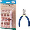 BENECREAT Round Aluminum Wire AW-BC0003-31B-2.0mm-1