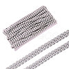 Rectangle Plastic Beaded Trimming DIY-WH0656-36A-1