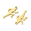 201 Stainless Steel Pendants STAS-U003-25A-G-2