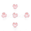 Resin Imitation Pearl Bead Caps RESI-N036-01A-05-1
