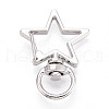 Alloy Swivel Snap Hook Clasps PALLOY-T090-80P-1