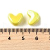 UV Plating Opaque Acrylic Beads MACR-F083-12F-3