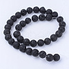 Natural Lava Rock Beads Strands X-G-Q462-10mm-24-2