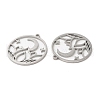 Non-Tarnish 304 Stainless Steel Pendants STAS-L020-024P-2