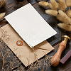 Brass Wax Seal Stamp with Handle AJEW-WH0184-0423-3