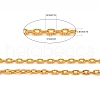 Iron Textured Cable Chains CH-S065-G-LF-7