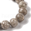 10mm Round Natural Maifanite Braided Bead Bracelets BJEW-C067-01C-06-3