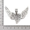 Tibetan Style Alloy Big Pendants PALLOY-D362-02AS-G-3