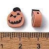 Halloween Theme Handmade Polymer Clay Beads CLAY-M005-08-3