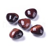 Natural Red Tiger Eye Heart Love Stone G-F659-B08-1