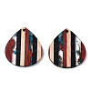 Resin & Walnut Wood Pendants RESI-N039-18-2
