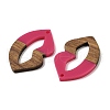 Resin and Walnut Pendants WOOD-I013-04B-2