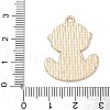 Alloy Enamel Pendants ENAM-C027-01D-01-3