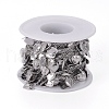 Tarnish Resistant 304 Stainless Steel Cable Chains CHS-F007-09P-2